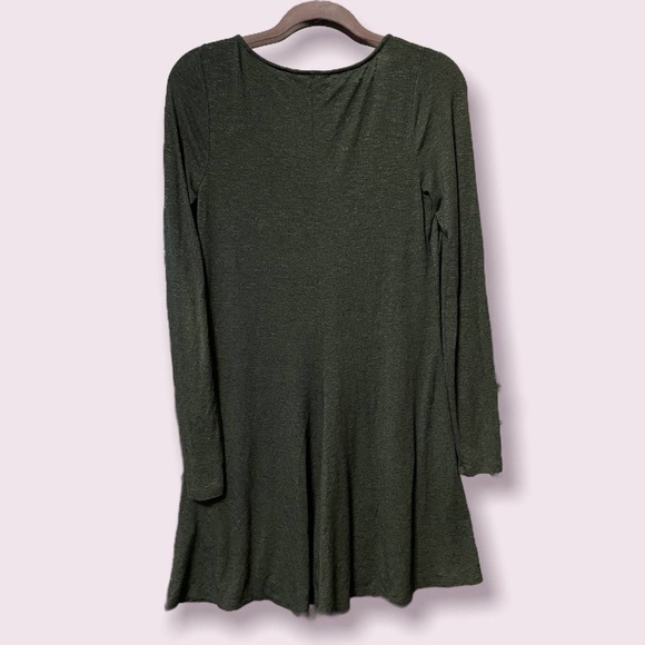 Dark Olive Express Longsleeve Dress XS - Picture 2 of 3
